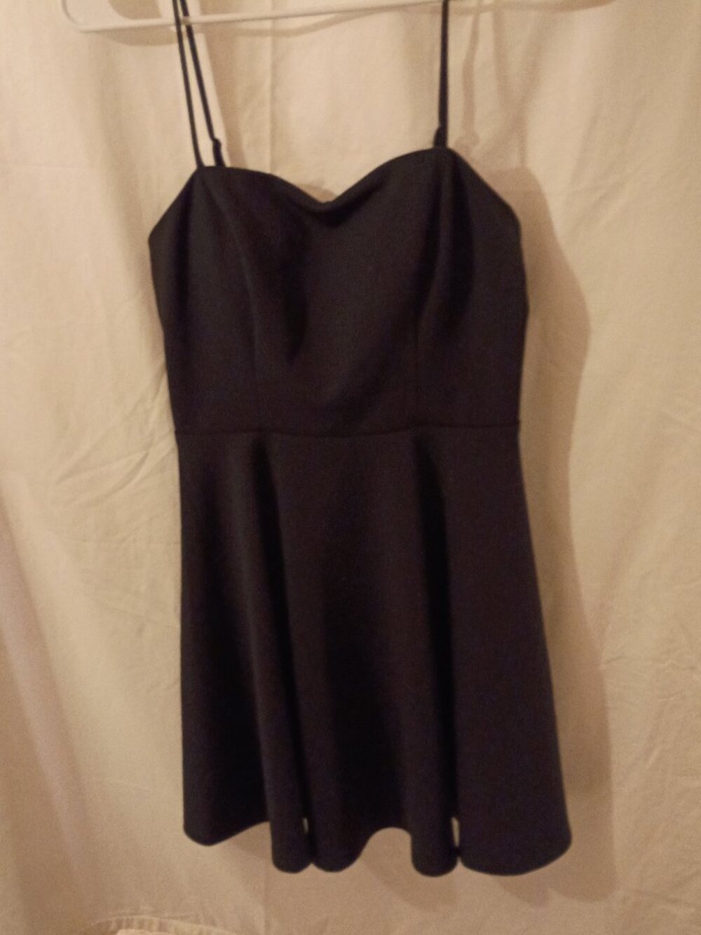 B. Smart Womens Size 9 Fit Black Fit and Flare Dress